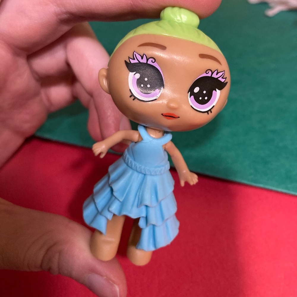 Zuru Blume Doll - Green Hair, Blue Dress - Buy 1, Get 2 FREE